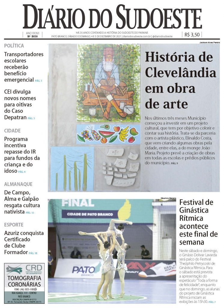 3e59b1d4 Capa Diario Do Sudoeste 4 E 5 De Dezembro De 2021 Edicao 8030 746x1024