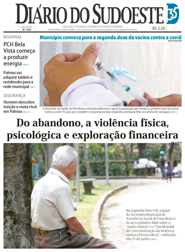 45a78666 Capa Diario Do Sudoeste 16 De Junho De 2021 Ediçao 7910 751x1024