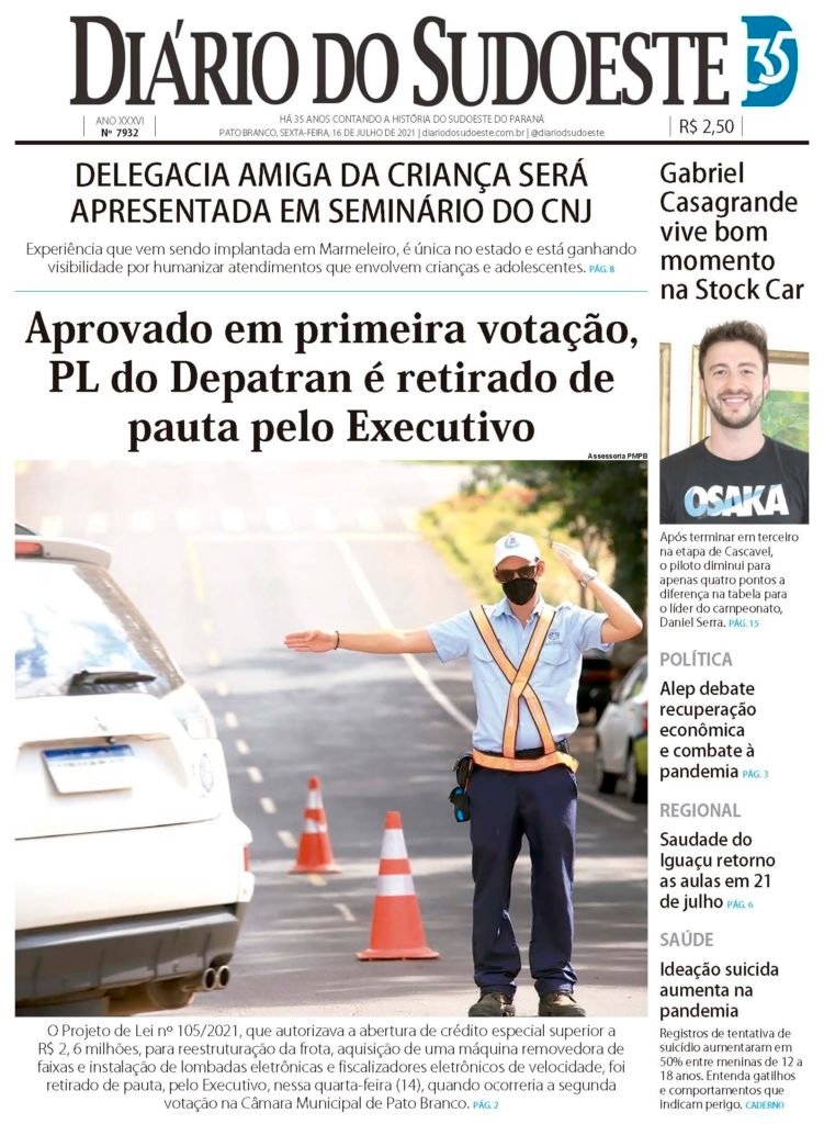 5cc25587 Capa Diario Do Sudoeste 16 De Julho De 2021 Edicao 7932 751x1024