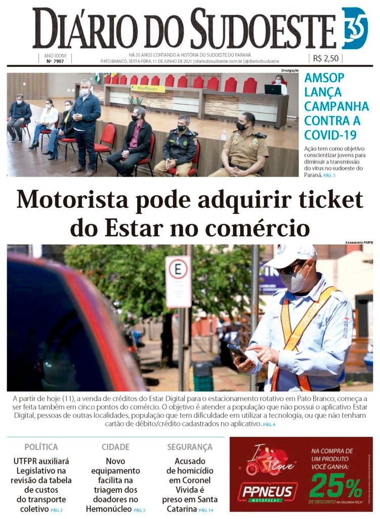830d432b Capa Diario Do Sudoeste 11 De Junho De 2021 Ediçao 7907 751x1024