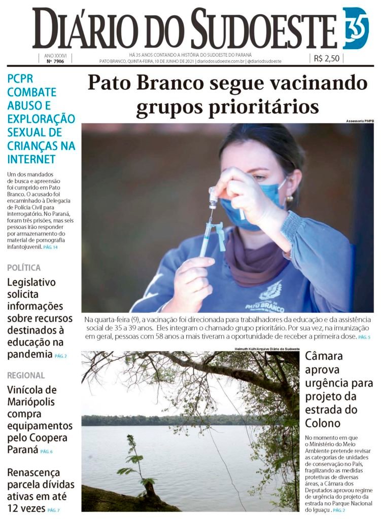 8cd48980 Capa Diario Do Sudoeste 10 De Junho De 2021 Ediçao 7906 751x1024