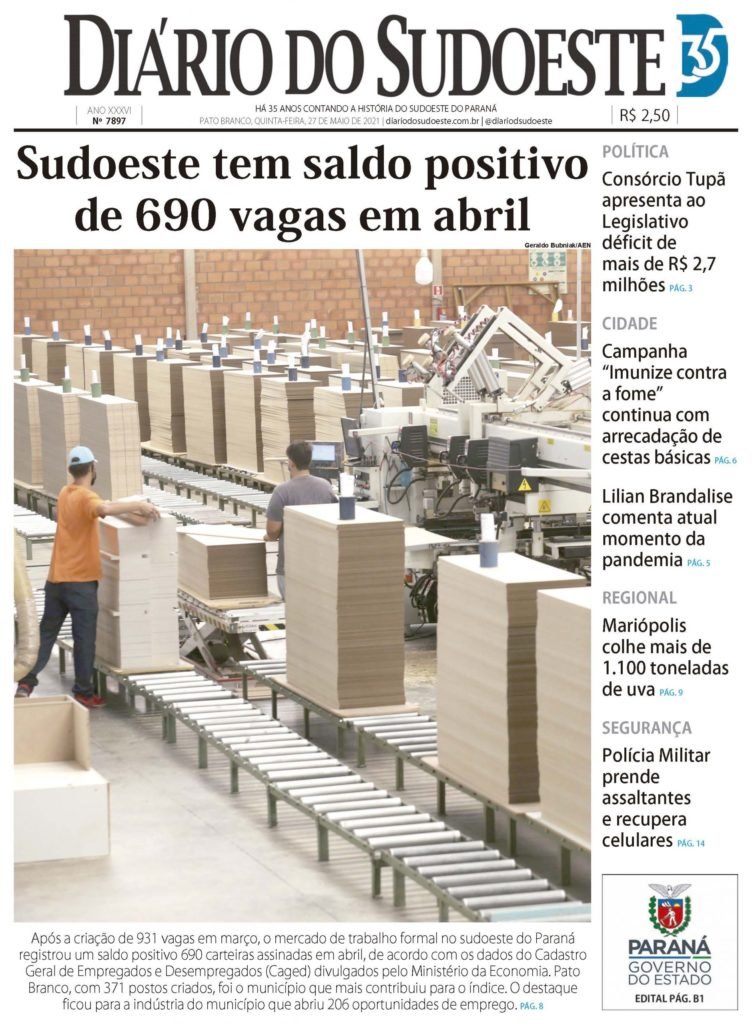 A8a014d0 Capa Diario Do Sudoeste 27 De Maio De 2021 Ediçao 78972 Scaled 752x1024