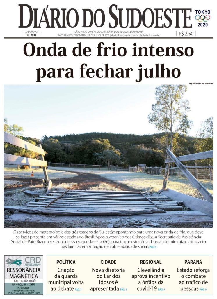 B8459ad7 Capa Diario Do Sudoeste 27 De Julho De 2021 Edicao 7939 746x1024