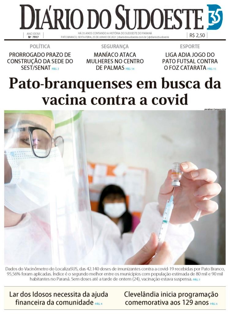 C10d6b00 Capa Diario Do Sudoeste 25 De Junho De 2021 Ediçao 7917 751x1024