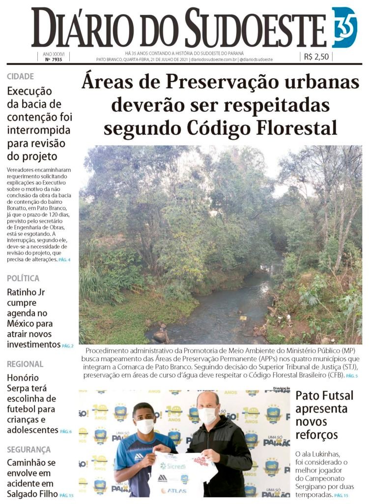 Cc29f400 Capa Diario Do Sudoeste 21 De Julho De 2021 Edicao 7935 751x1024