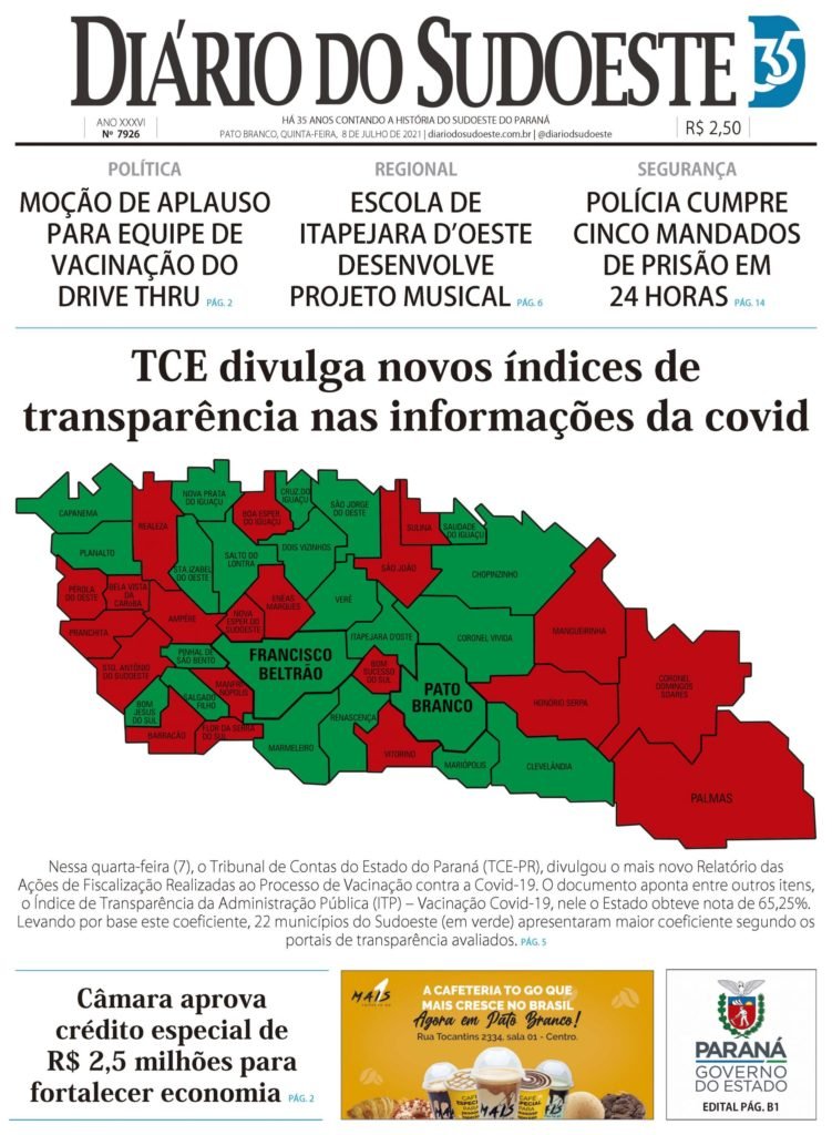 Cc3acb13 Capa Diario Do Sudoeste 08 De Julho De 2021 Edicao 7926 Scaled 751x1024