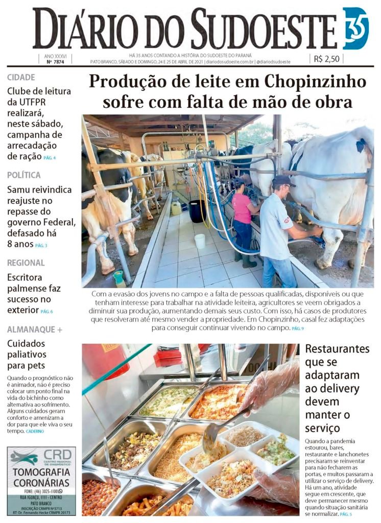 7cd32644 Capa Diario Do Sudoeste 24 E 25 De Abril De 2021 Ediçao 7874 746x1024