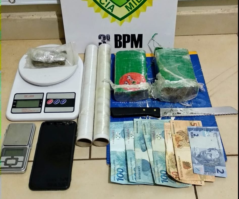 PM prende duas pessoas por tráfico após desobediência de ordem de parada F0d56a83 Gjfutyf E1618853609188