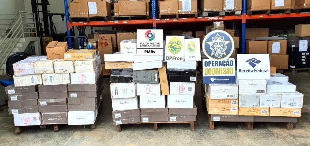 Forças de segurança apreendem contrabando na região de fronteira A50a4b93 Contrabando 1024x483