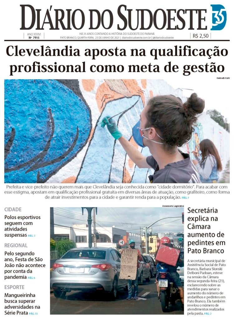 Aa2631a7 Capa Diario Do Sudoeste 23 De Junho De 2021 Ediçao 7915 751x1024