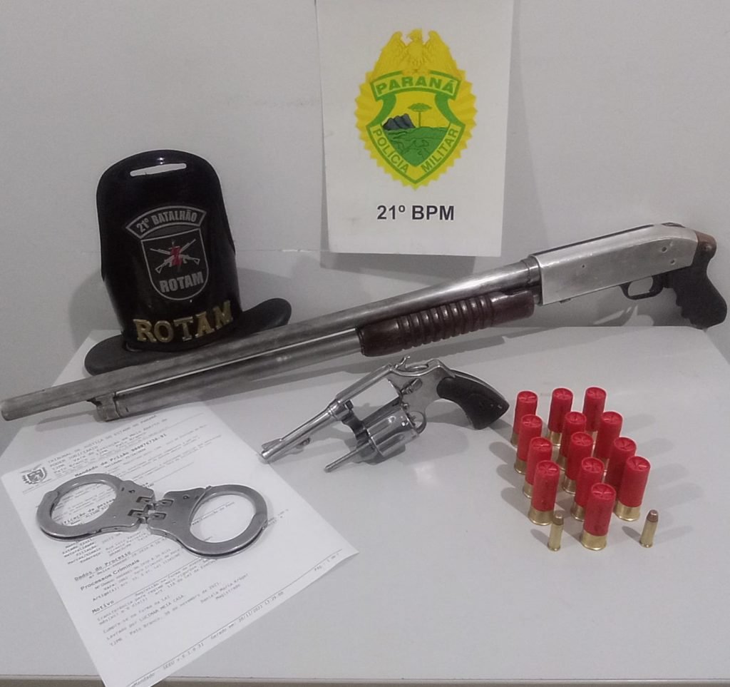 Polícia apreende armas de fogos em Verê 128b9e1a Vere 14 Linhas 1024x963