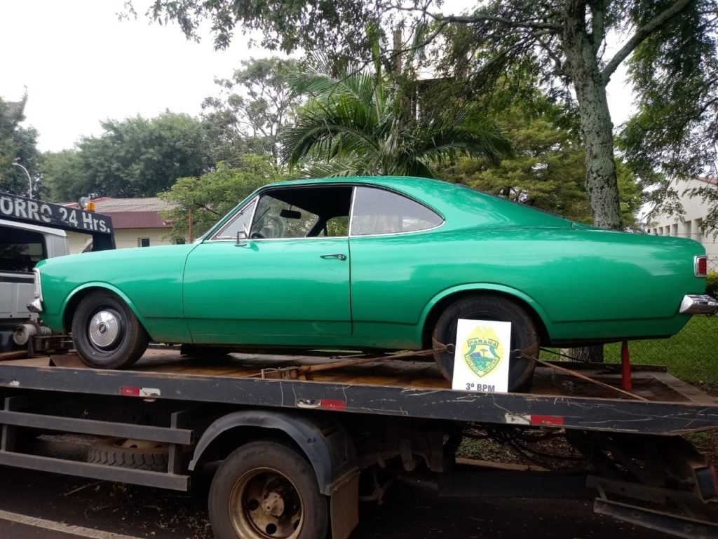 Em Pato Branco, polícia recupera veículo furtado 50c8b894 Opala 1024x769