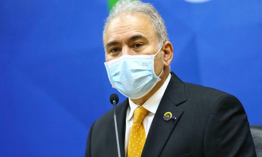 Ministro diz que vacinação infantil contra covid-19 será monitorada 5c432ff9 Queiroga 1024x613