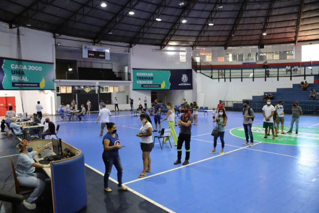 42cd24b3 Centro De Testagem No Ginásio Dolivar Lavarda 1024x683