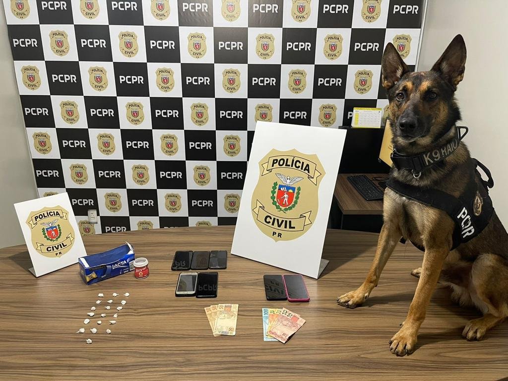 Polícia Civil prende duas mulheres com cocaína em Coronel Vivida Bd65e525 Coronel