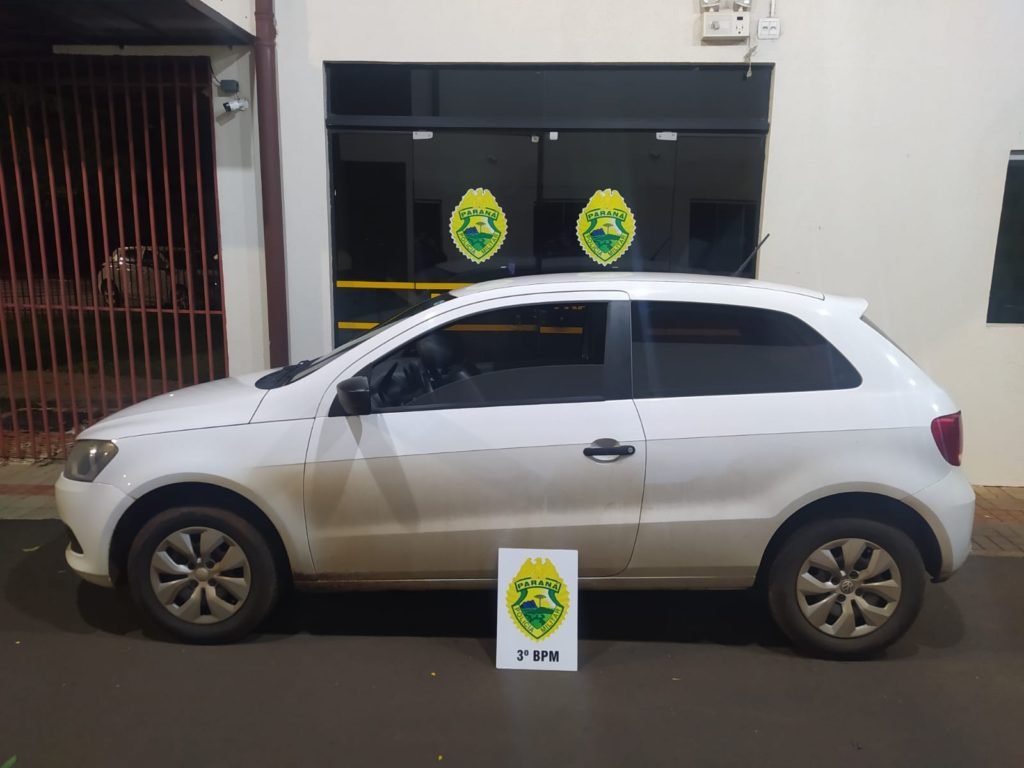 Polícia Militar de Pato Branco recupera veículo furtado na madrugada de sexta-feira 7e04e4a1 Gol 1024x768