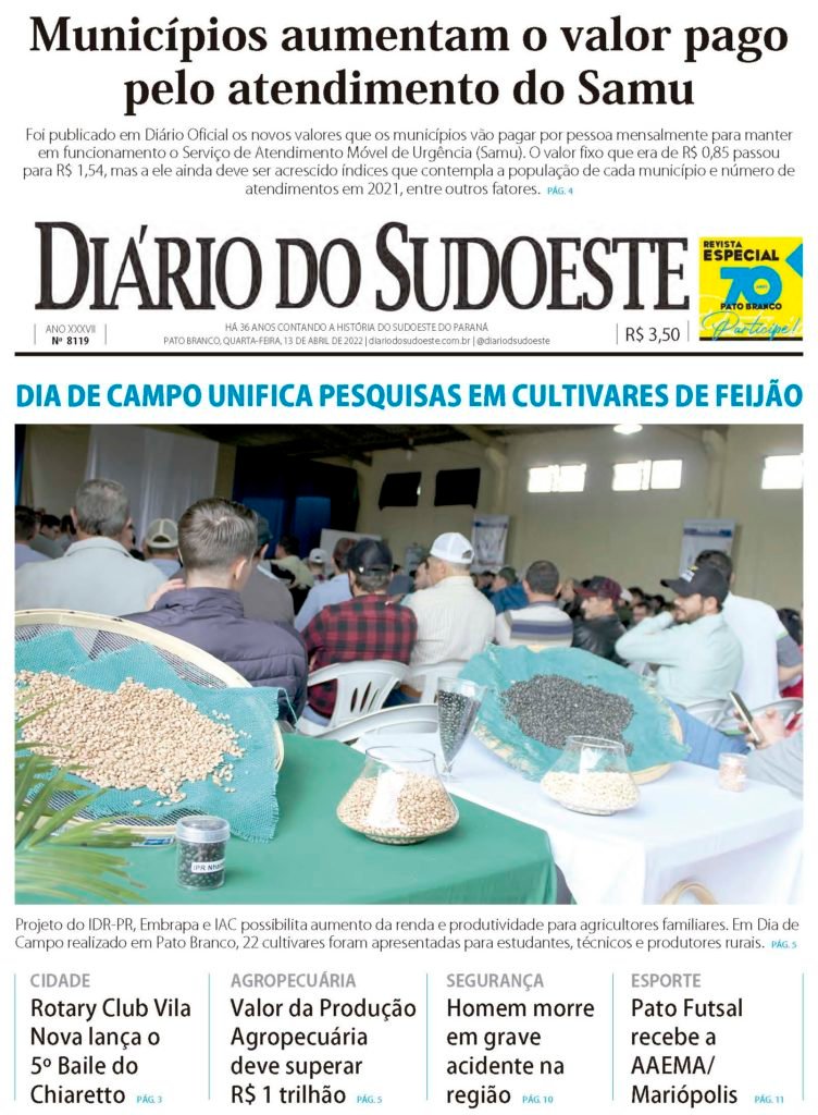 Dec5540d Capa Diario Do Sudoeste 13 De Abril De 2022 Edicao 8119 752x1024