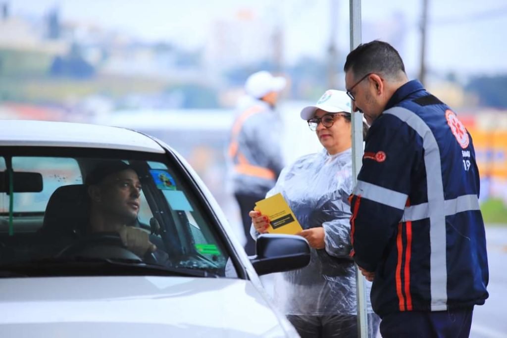 Ações sobre a campanha Maio Amarelo são realizadas em Pato Branco 35158a8a Maio Amarelo 1 1024x683