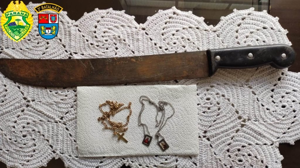 Homem é preso com facão e objetos furtados em Pato Branco 4ddbaa4a Receptacao 1024x575