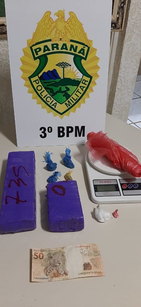 Homem é preso com drogas em São Jorge D’Oeste D927d8ea Drogas Sj 472x1024