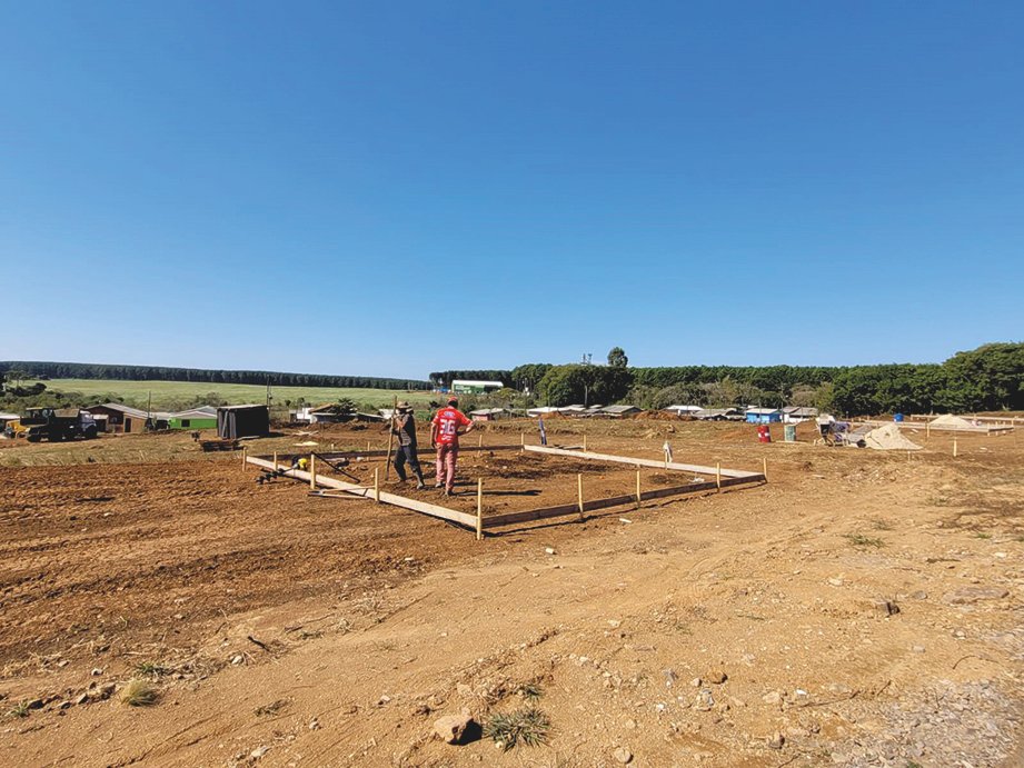 Construção das casas da Cohapar foram iniciadas em Cel. Domingos Soares 3beaae2d Coronel D Soaressss