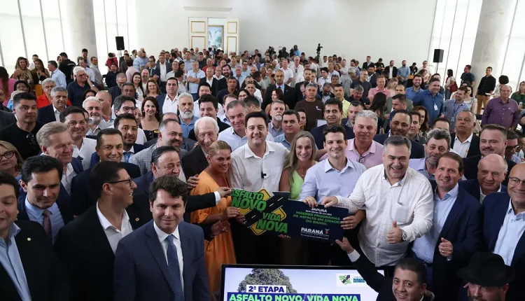asfalto novo