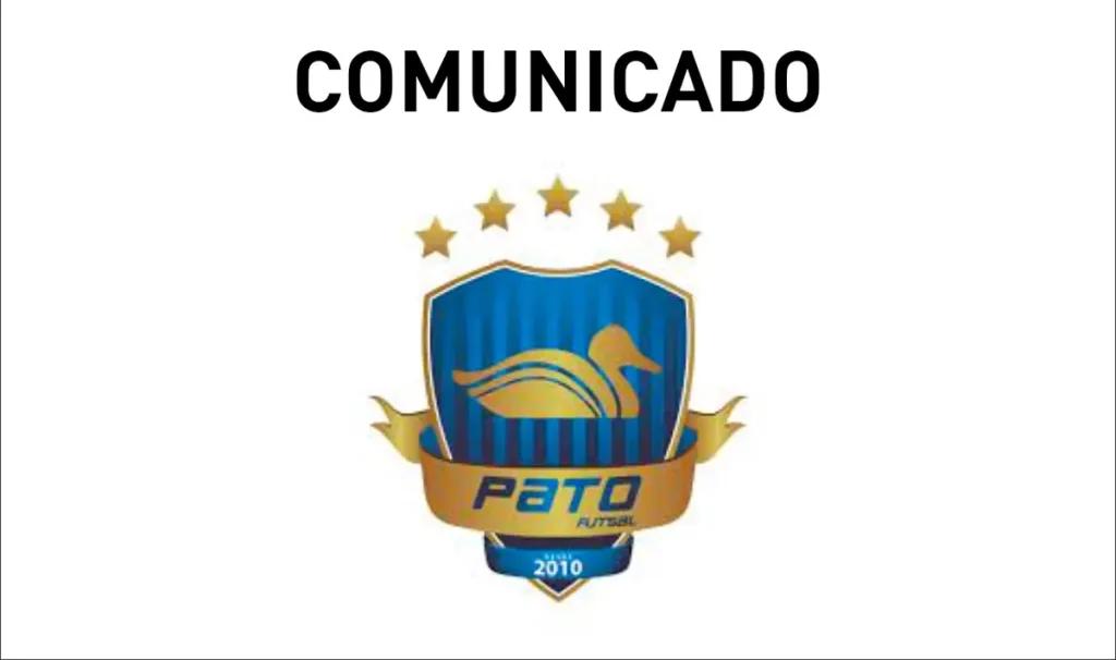 COMUNICADO PATO FUTSAL