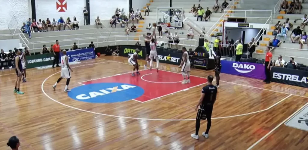 Pato Basquete é superado pelo Vasco da Gama no NBB vasco x pato basquete