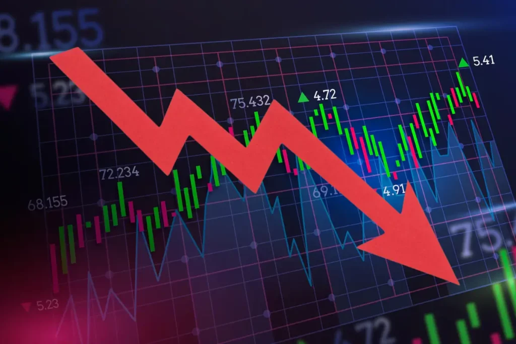 bolsa queda