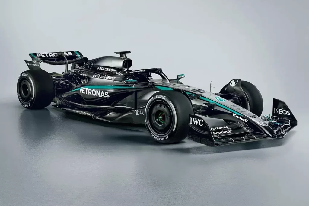 Mercedes apresenta o carro para a temporada 2025 de Fórmula 1 mercedes