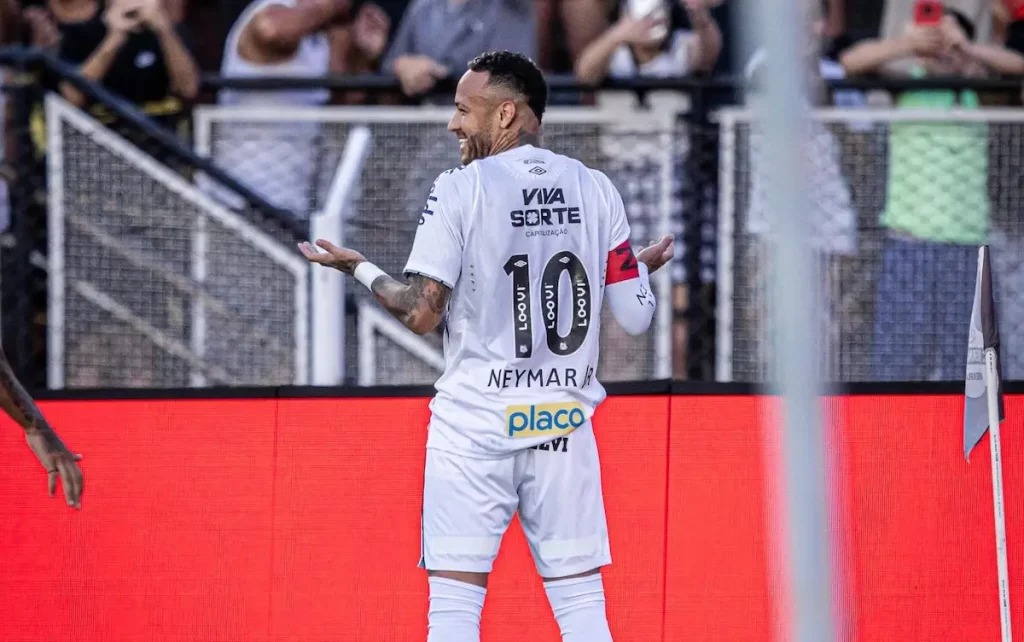 Neymar tem atuação de gala, Santos vence Inter de Limeira Neymar