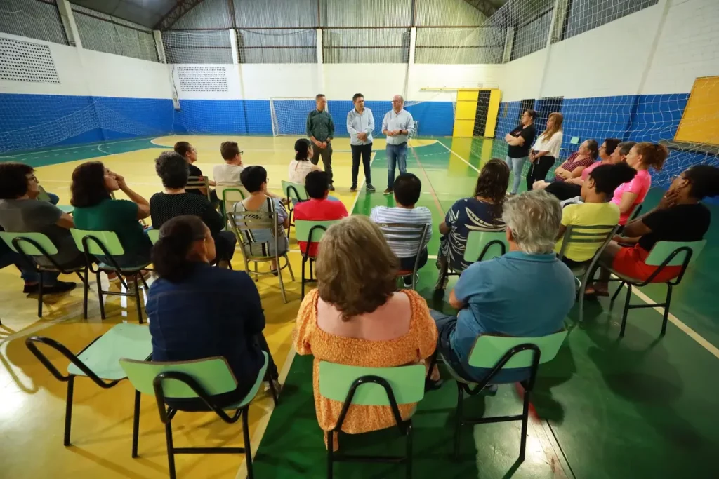 Prefeito e Secretário do Meio Ambiente de Pato Branco ouvem moradores do Gralha Azul Encontro Gralha Azul