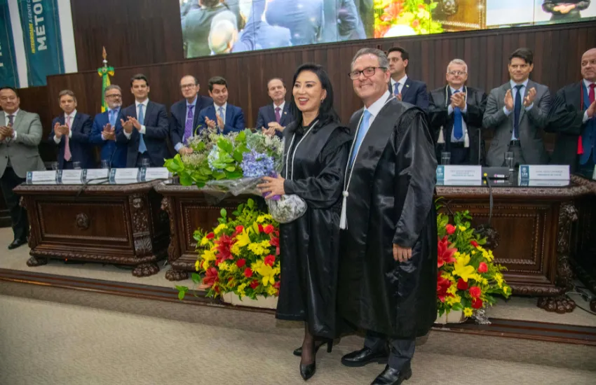 Desembargadora Lidia Maejima assume a presidência do Tribunal de Justiça do Paraná posse tjpr