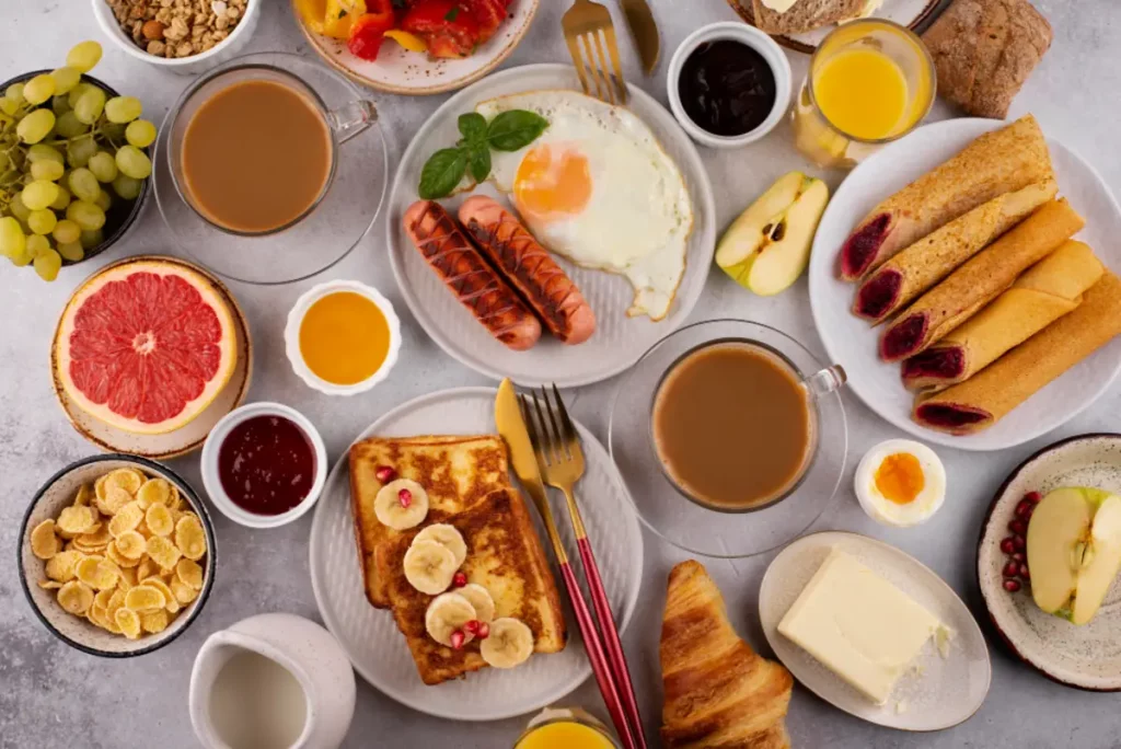 café da manhã