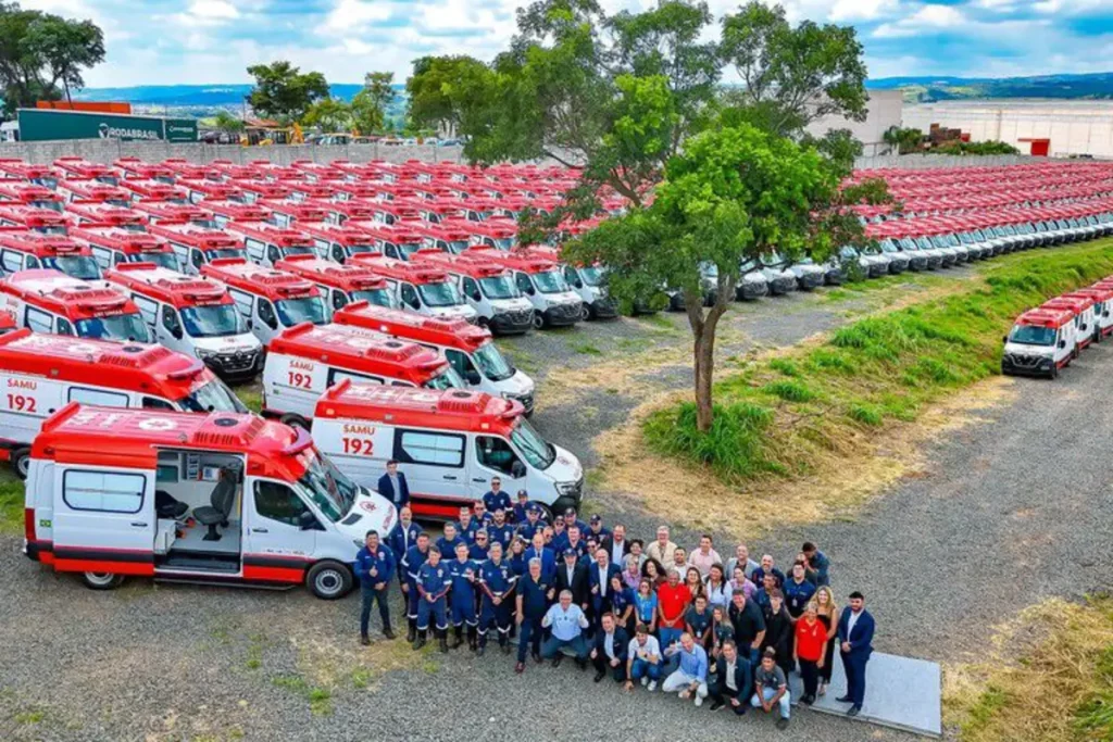 ambulância dois vizinhos