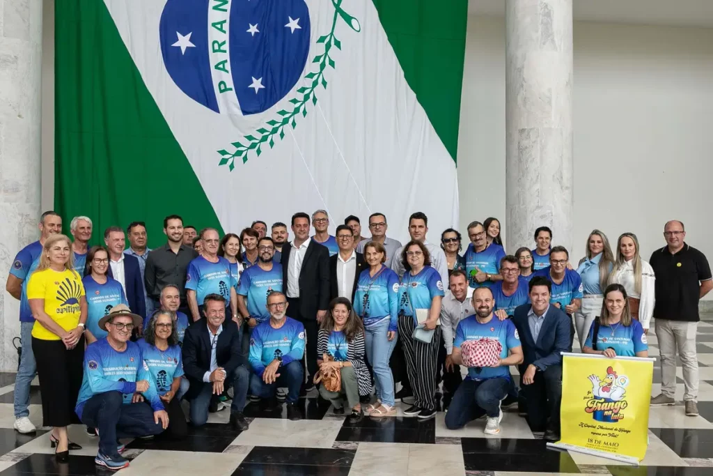 Ratinho recebe Peregrinos do Caminho de Santiago de Dois Vizinhos caminho de santiago