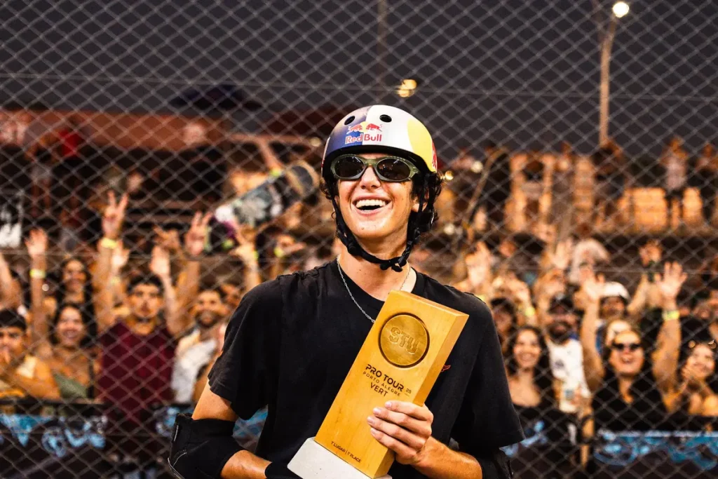 Gui Khury iguala recorde de Bob Burnquist no STU Pro Tour em Porto Alegre gui khury