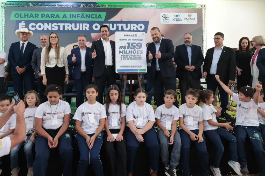 Paraná libera R$ 159 milhões para Política da Criança e Adolescente Anuncios Sedef 1024x683