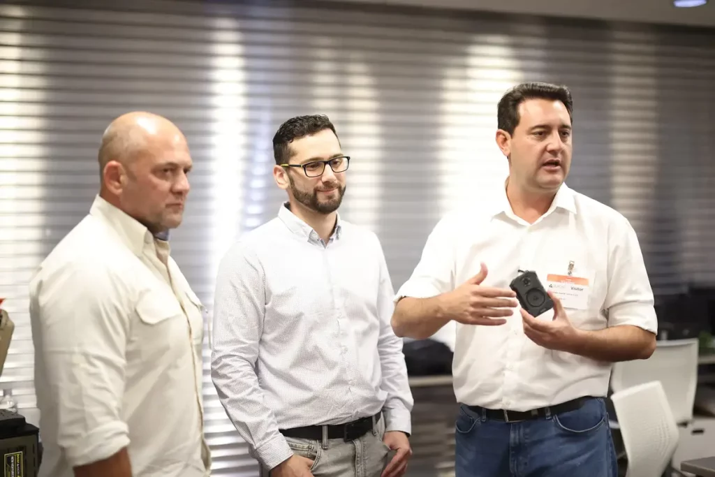 câmeras corporais axon