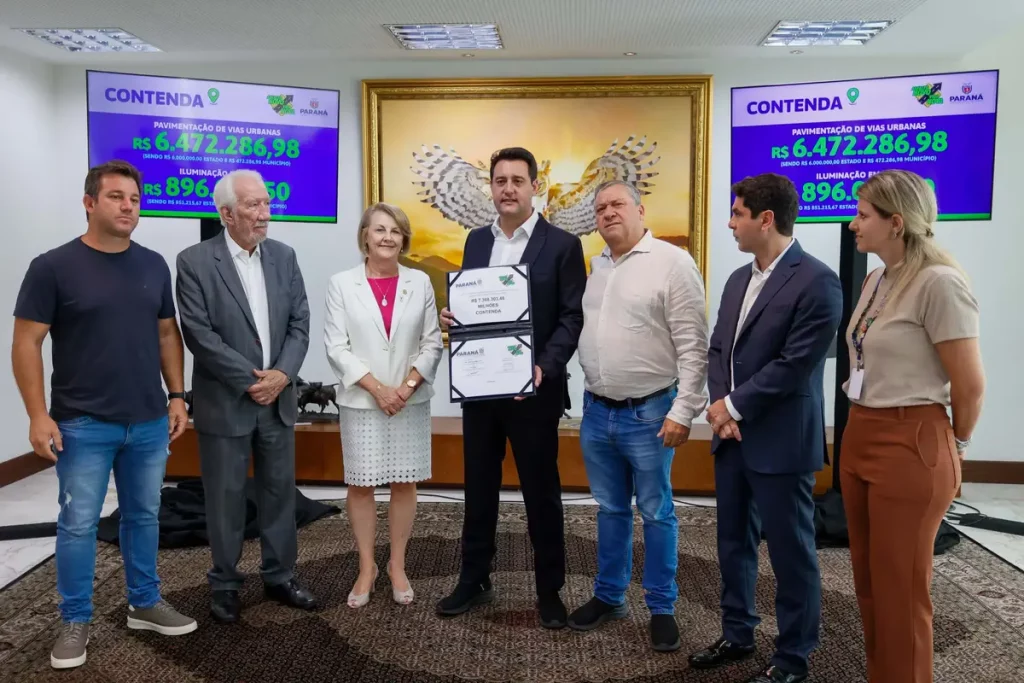 Asfalto Novo, Vida Nova: Ratinho Junior libera mais R$ 33,6 milhões asfalto novo