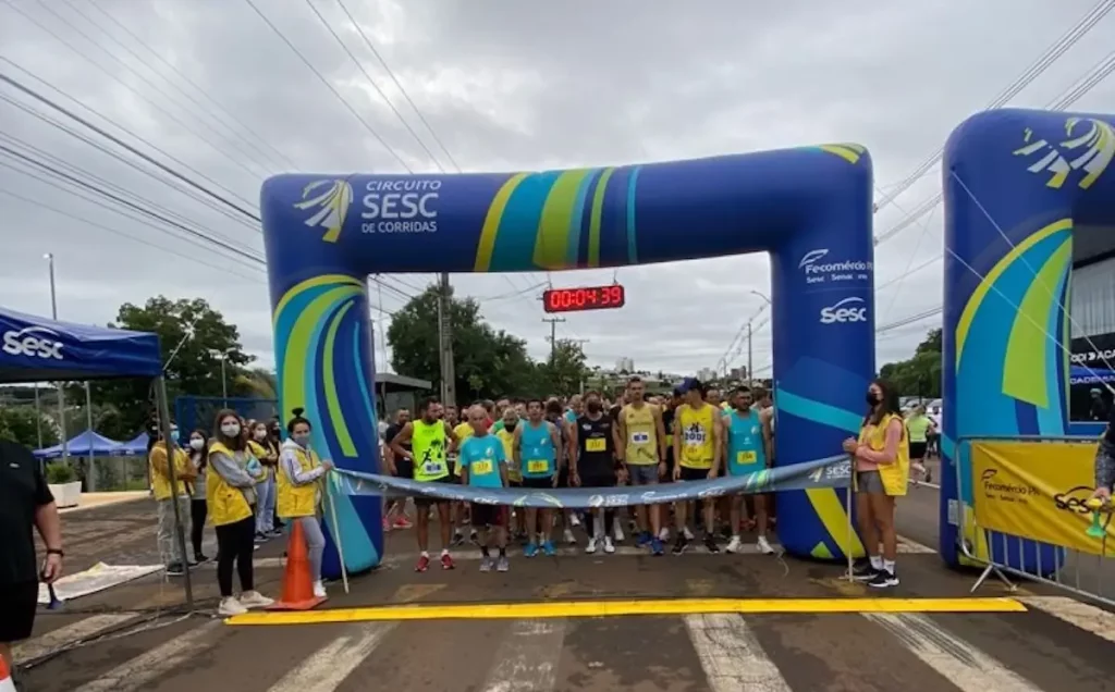 Trânsito terá alterações em Pato Branco neste domingo (27) corrida sesc trânsito