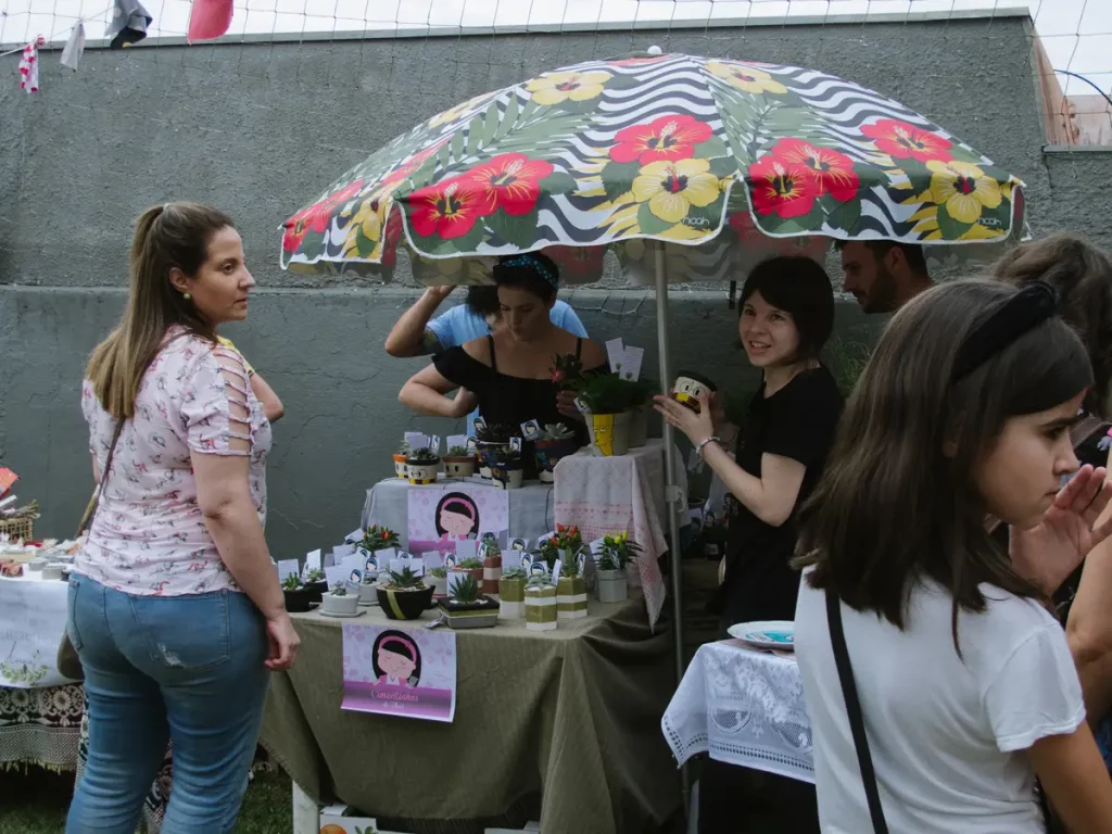 feirinha de economia criativa