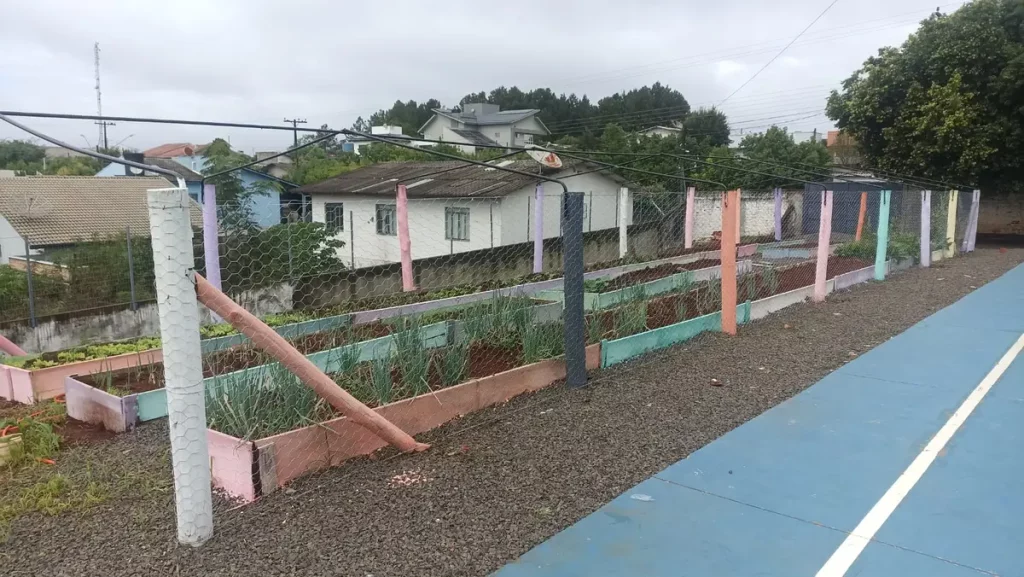 Parceria da Assesoar impulsiona hortas escolares em Marmeleiro hortas escolares