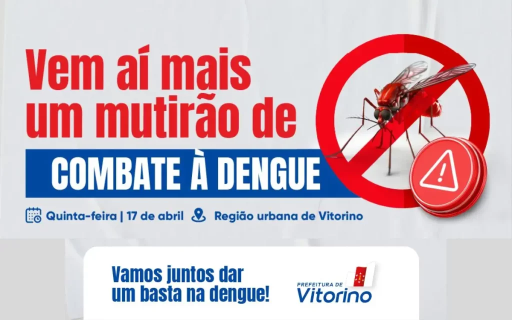 mutirão dengue vitorino