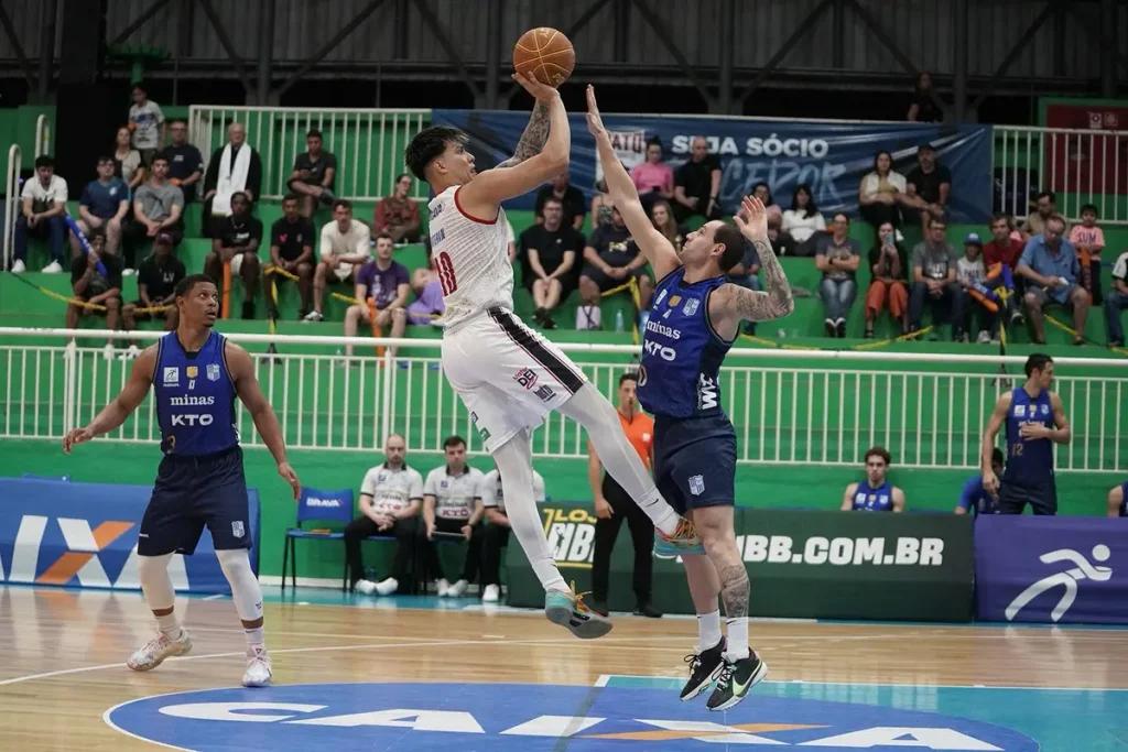 pato basquete x minas