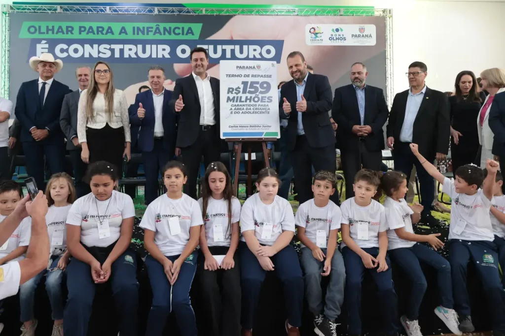 Paraná libera R$ 159 milhões para ações em prol de crianças e adolescentes sedest