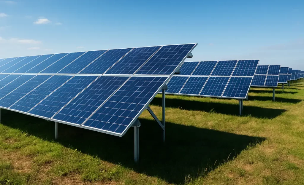 usina geração energia solar
