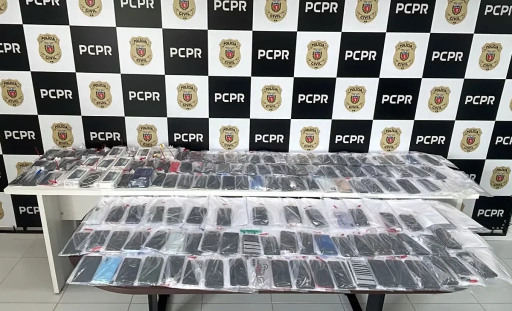 PCPR devolve 160 celulares recuperados em Cascavel celulares pcpr