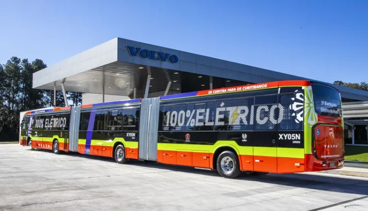 onibus elétrico curitiba