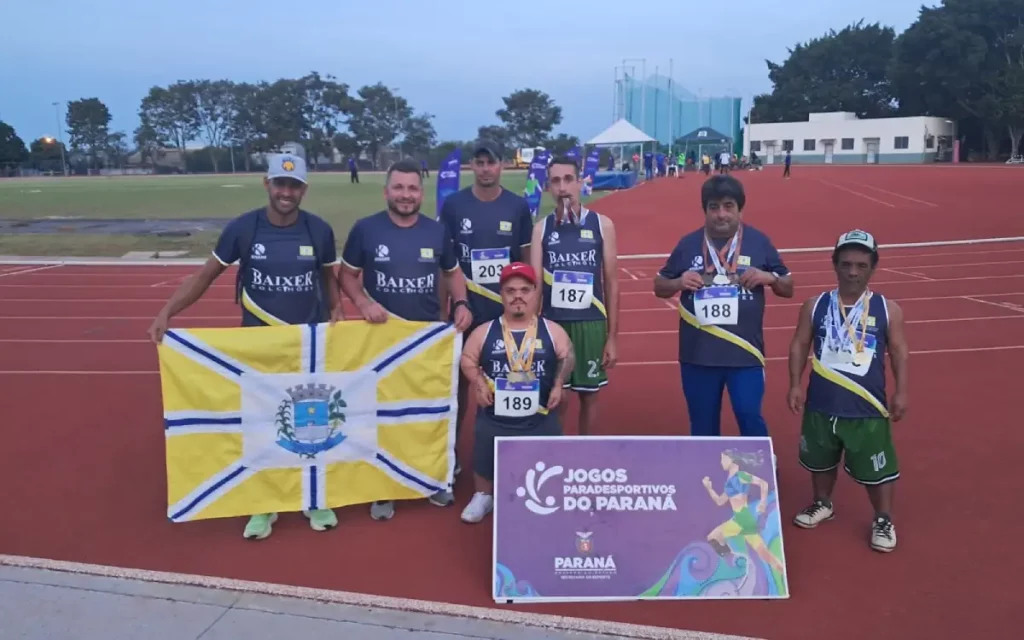 Paratletas de Beltrão conquistam 15 medalhas nos Parajaps paratletas fb